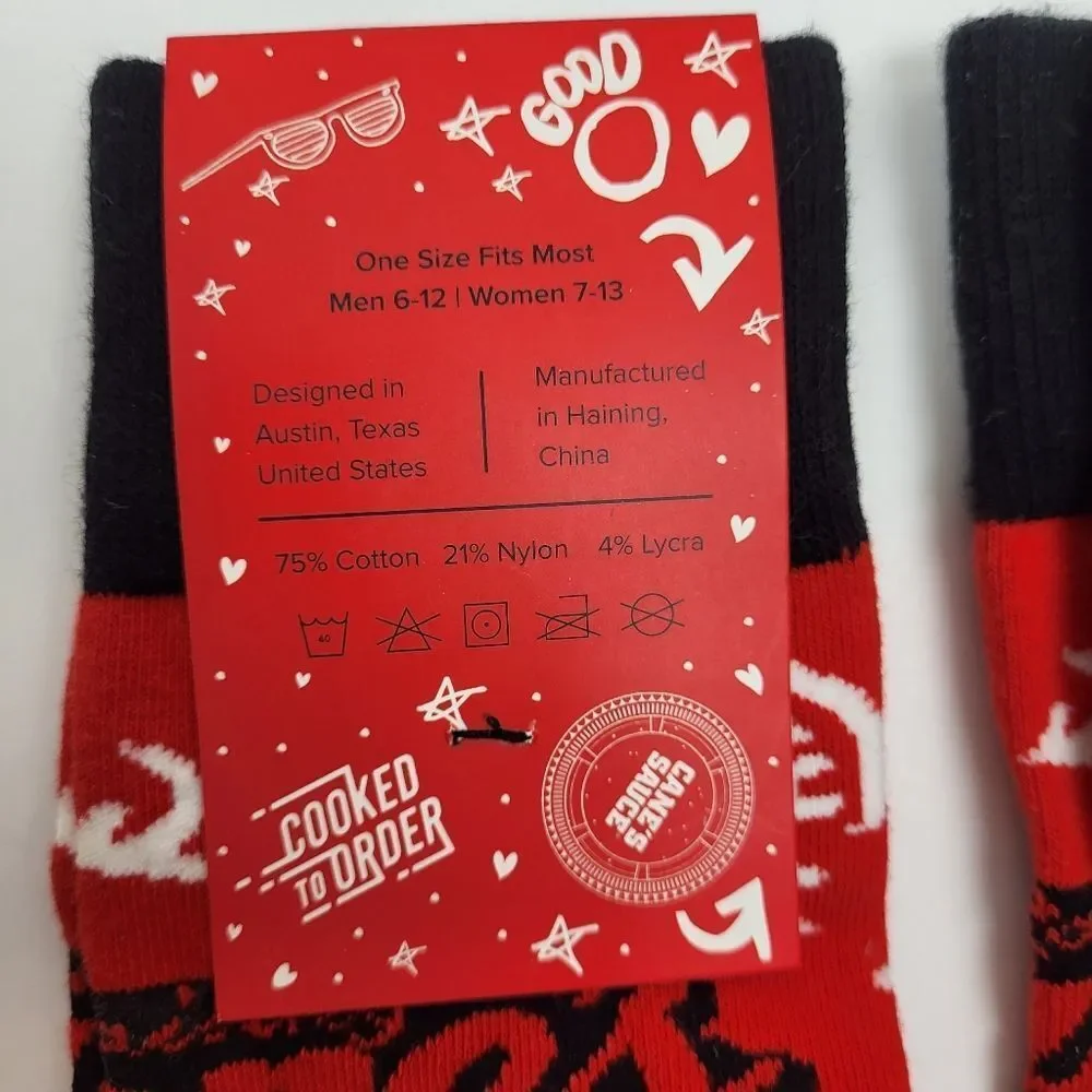 NWT - Raising Cane's Red & Black 